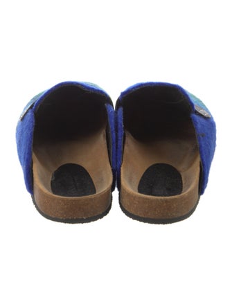 J.W. Anderson Felt Colorblock Pattern Slippers