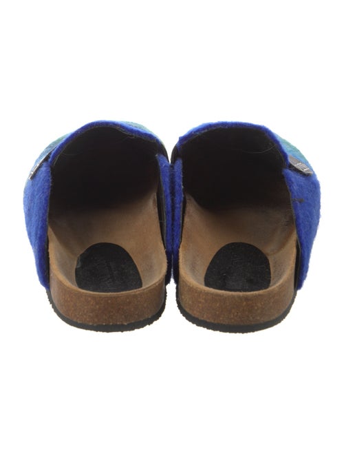 J.W. Anderson Felt Colorblock Pattern Slippers