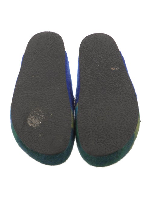 J.W. Anderson Felt Colorblock Pattern Slippers