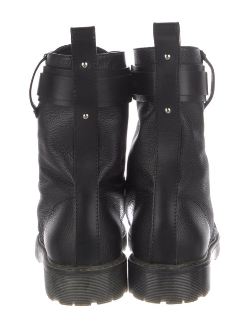 J.W. Anderson Leather Studded Accents Combat Boots