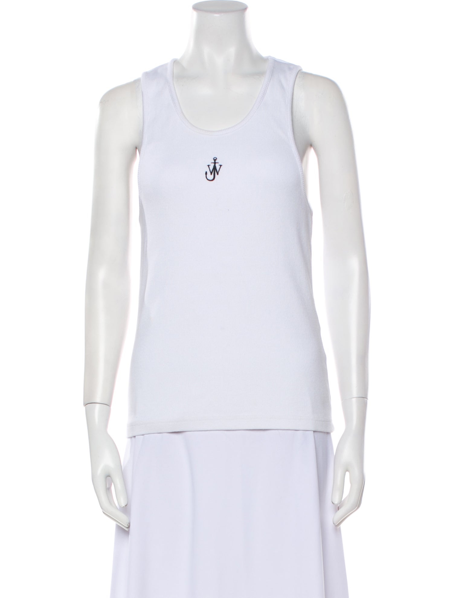 J.W. Anderson Scoop Neck Sleeveless Top