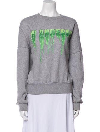 J.W. Anderson Graphic Print Crew Neck Sweatshirt