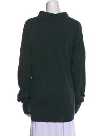 J.W. Anderson Merino Wool Graphic Print Sweater