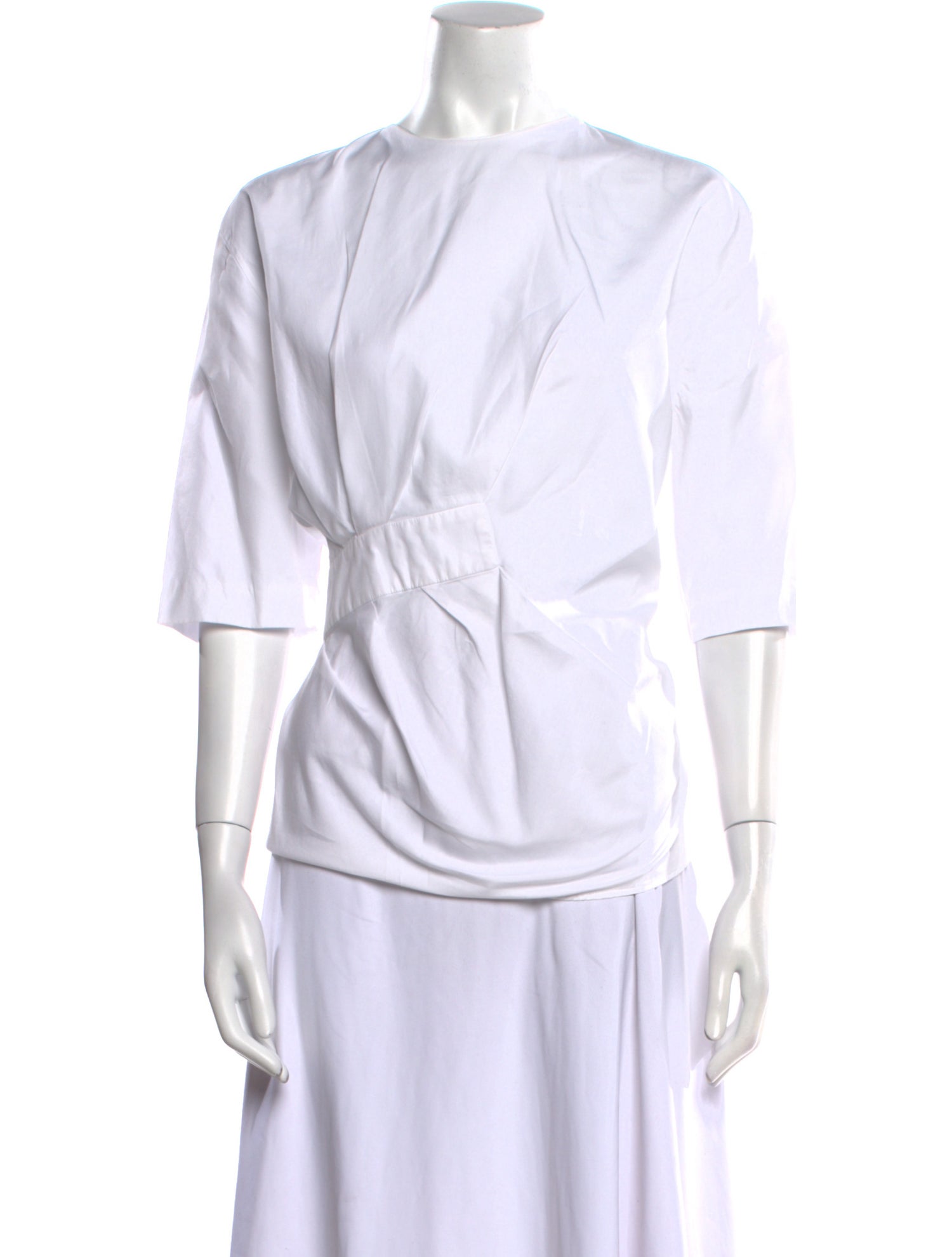 J.W. Anderson Crew Neck Three-Quarter Sleeve Tunic