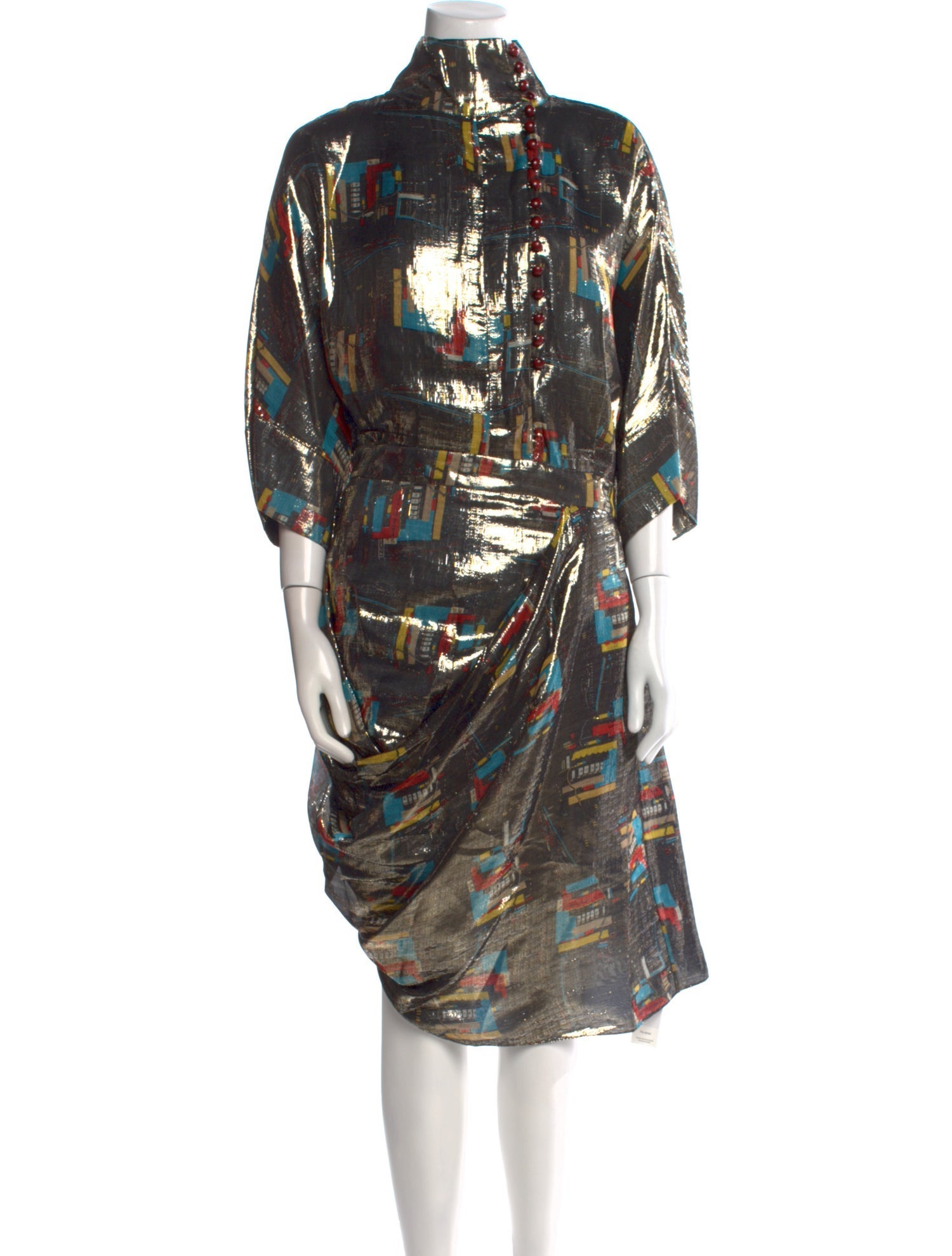 J.W. Anderson Silk Midi Length Dress