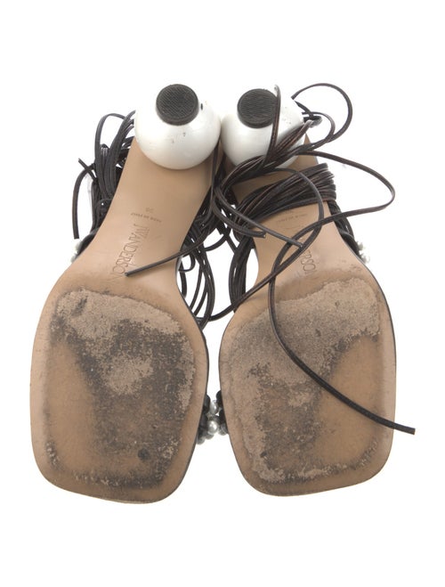 J.W. Anderson Leather Gladiator Sandals