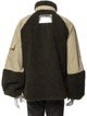 J.W. Anderson Colorblock Pattern Puffer Coat
