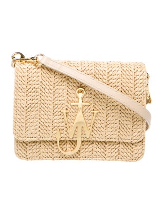 J.W. Anderson Straw Crossbody Bag