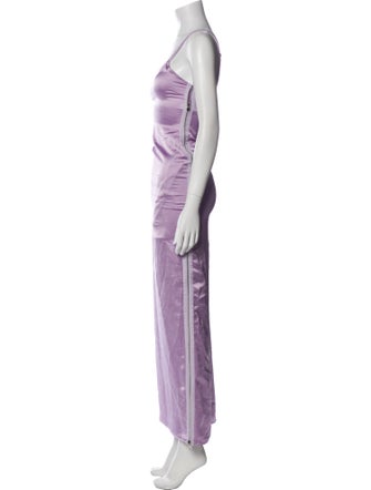 J.W. Anderson Square Neckline Long Dress