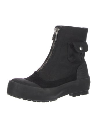 J.W. Anderson Canvas Combat Boots