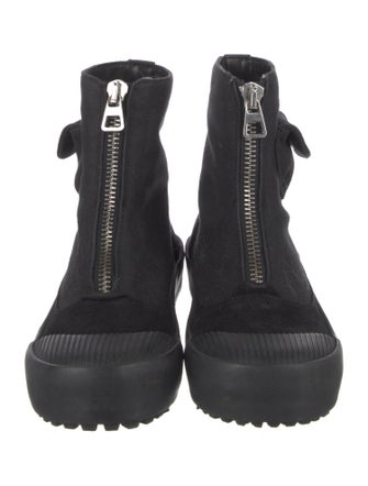 J.W. Anderson Canvas Combat Boots