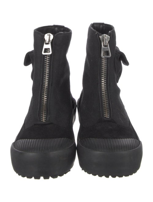 J.W. Anderson Canvas Combat Boots