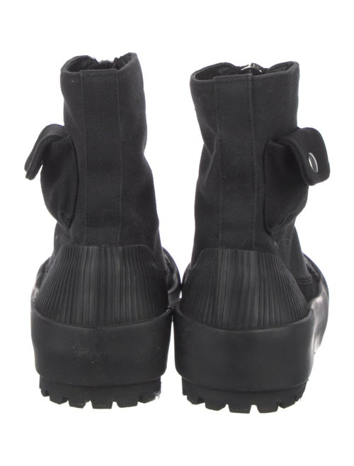 J.W. Anderson Canvas Combat Boots