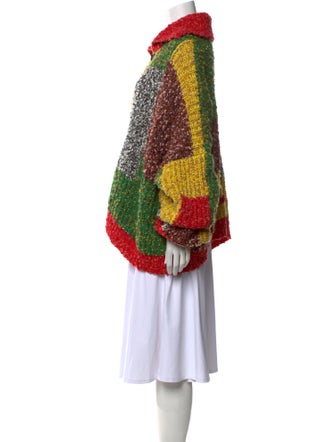 J.W. Anderson Printed Mock Neck Sweater