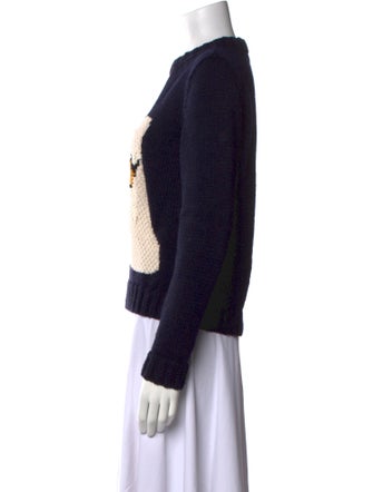 J.W. Anderson Wool Graphic Print Sweater