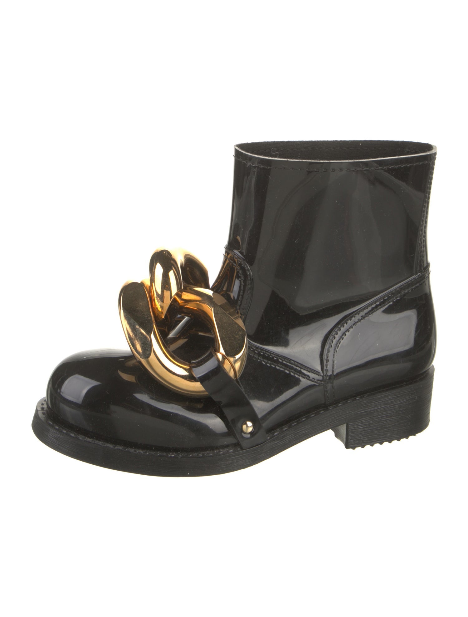 J.W. Anderson Rubber Chain-Link Accents Rain Boots