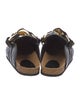J.W. Anderson Leather Chain-Link Accents Slides