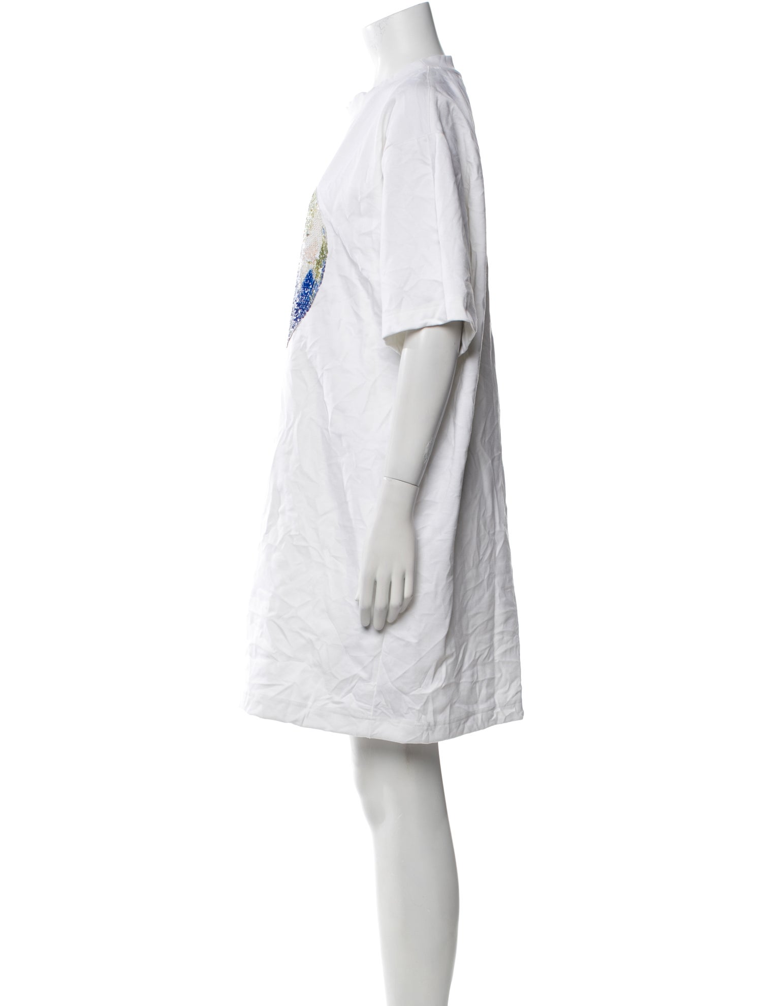 J.W. Anderson Graphic Print Mini Dress