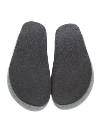 J.W. Anderson Wool Leather Trim Embellishment Mules