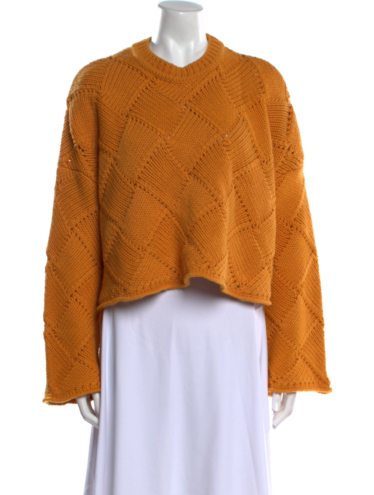 J.W. Anderson Merino Wool Crew Neck Sweater