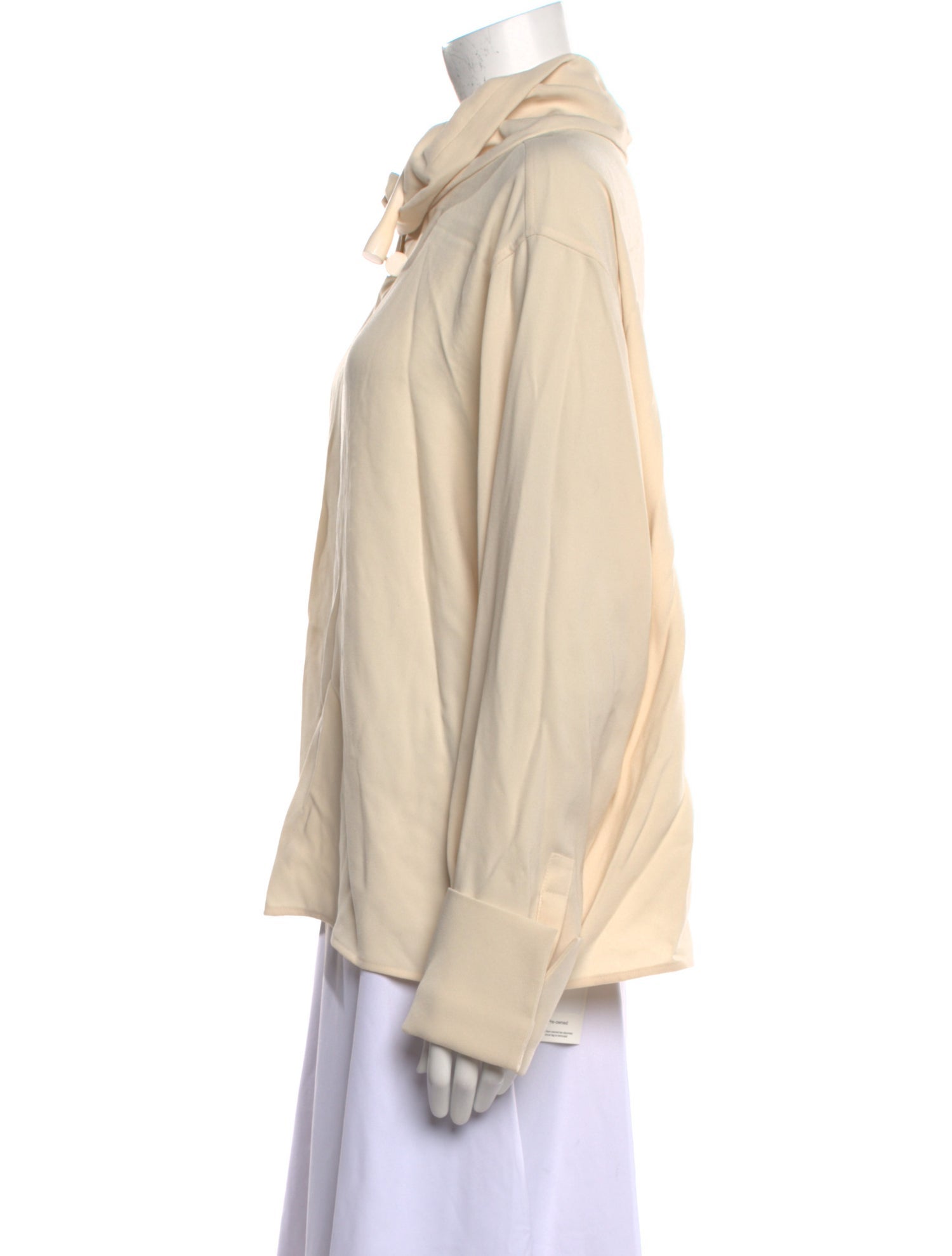 J.W. Anderson Cowl Neck Long Sleeve Sweatshirt