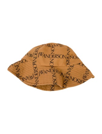 J.W. Anderson logo printed bucket hat
