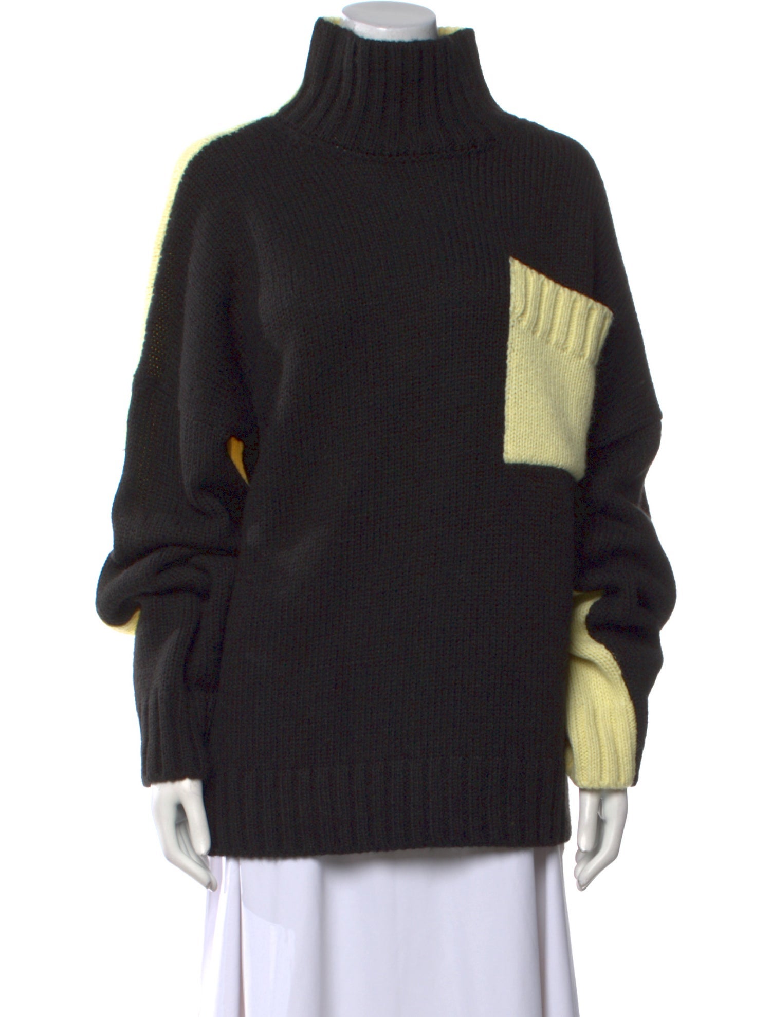 J.W. Anderson Wool Colorblock Pattern Sweater