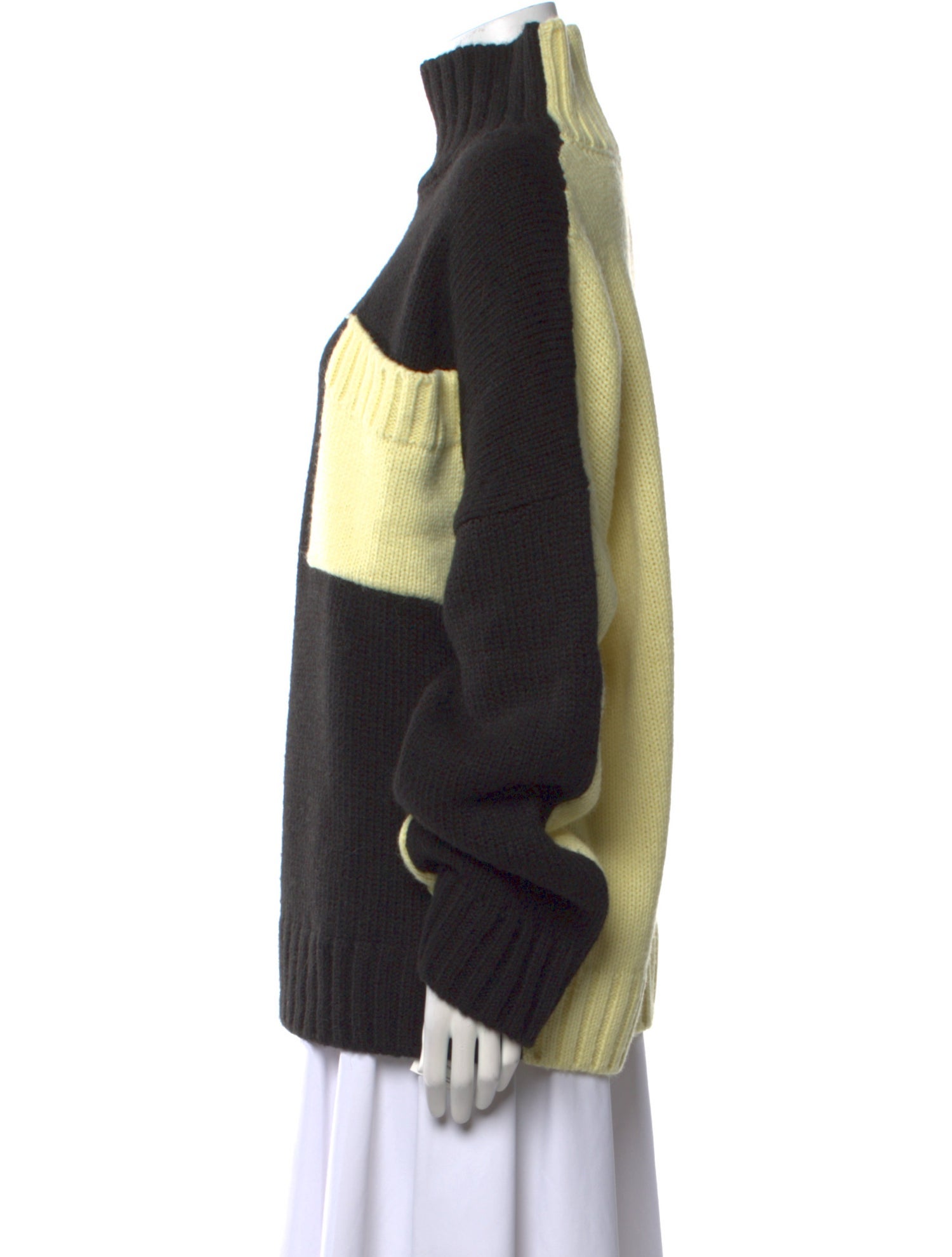 J.W. Anderson Wool Colorblock Pattern Sweater