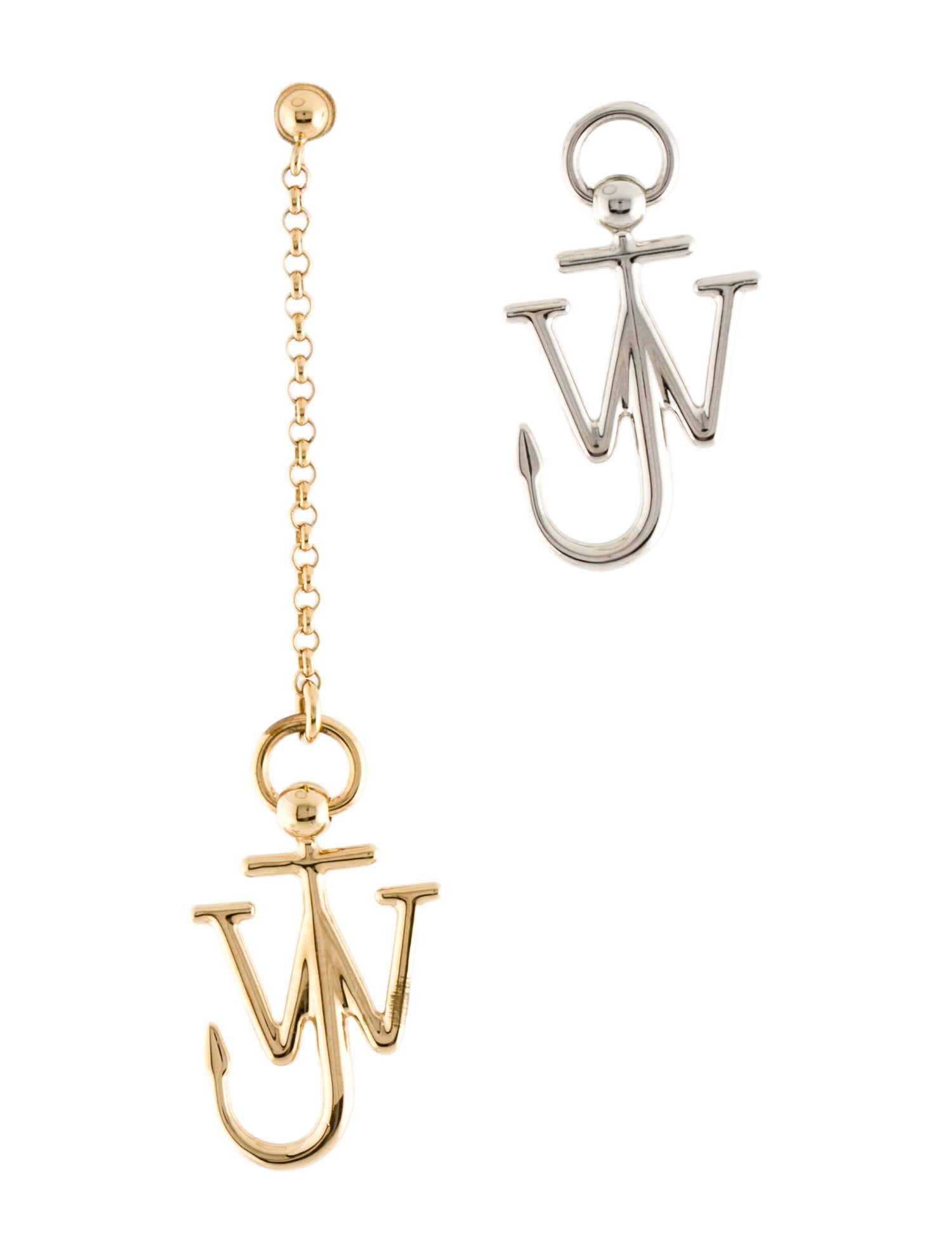 J.W. Anderson Two Tone Drop Earrings