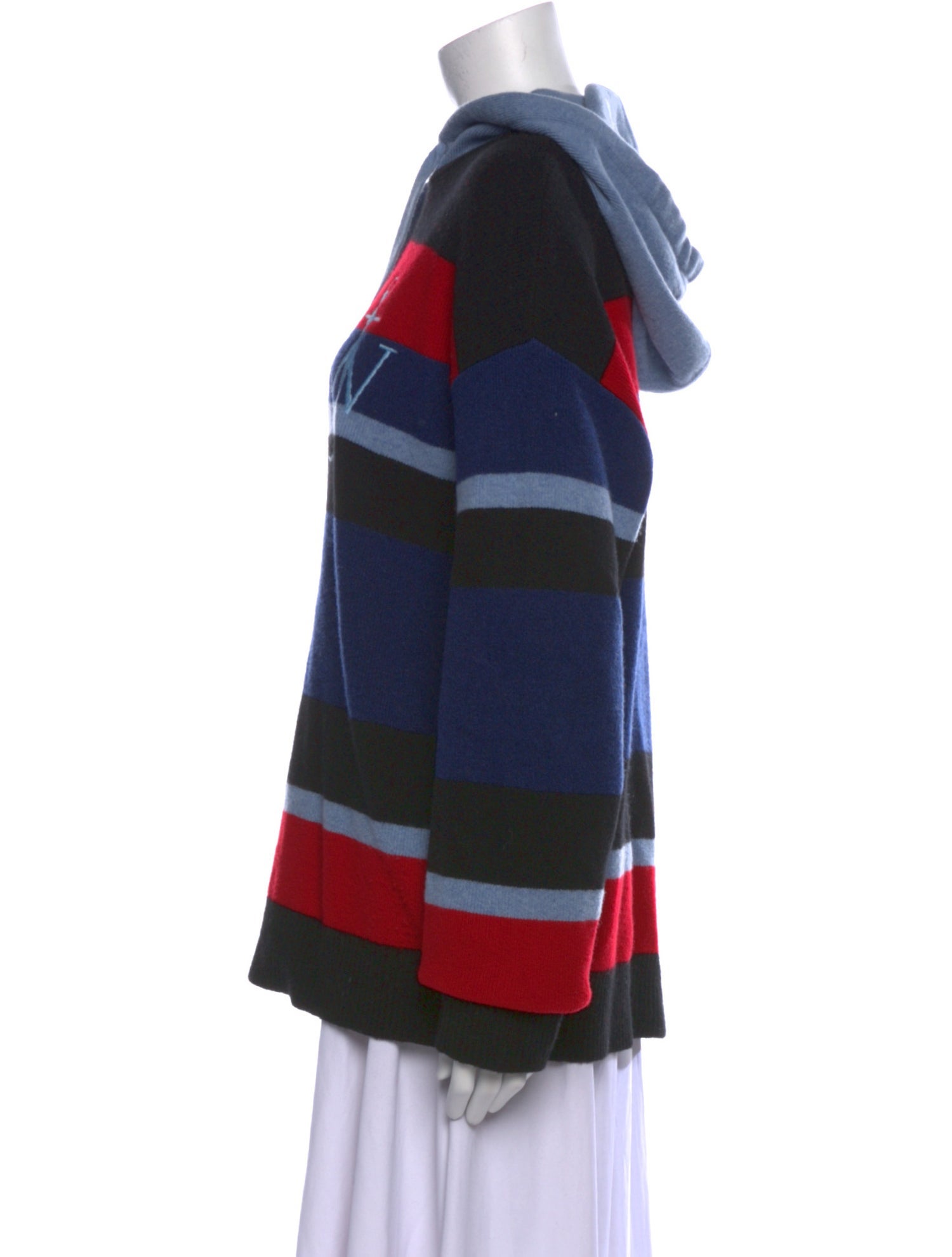 J.W. Anderson Merino Wool Graphic Print Sweater