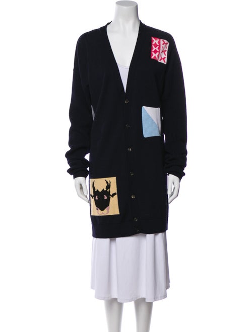 J.W. Anderson Printed V-Neck Sweater