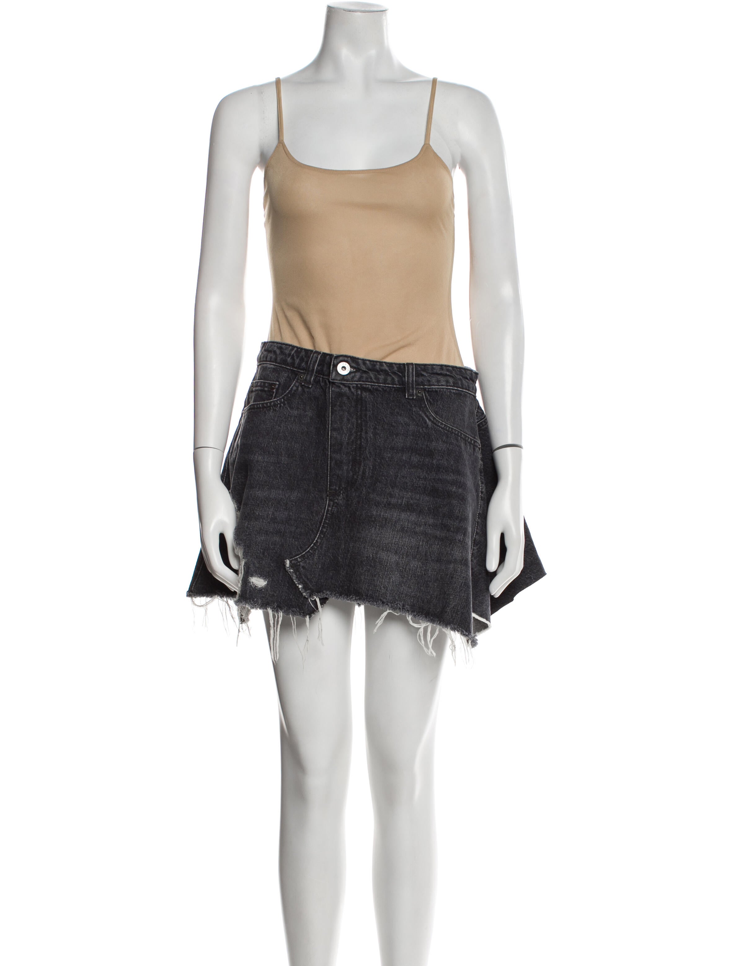 J.W. Anderson Square Neckline Mini Dress