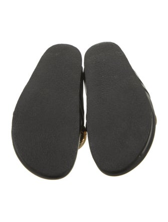 J.W. Anderson Leather Chain-Link Accents Mules