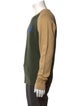 J.W. Anderson Colorblock Pattern Crew Neck Sweatshirt