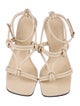 J.W. Anderson Leather T-Strap Sandals