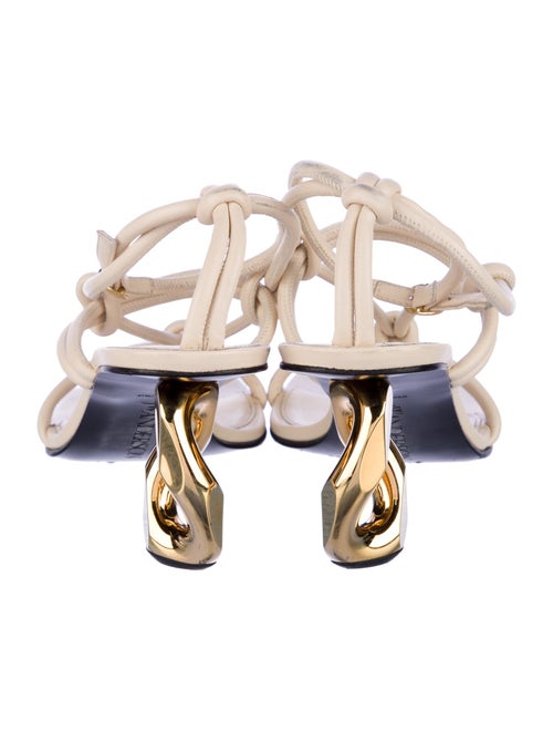 J.W. Anderson Leather T-Strap Sandals