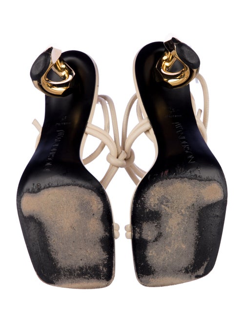 J.W. Anderson Leather T-Strap Sandals