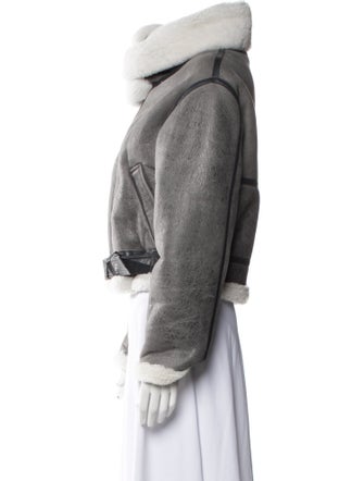 J.W. Anderson Lamb Leather Biker Jacket