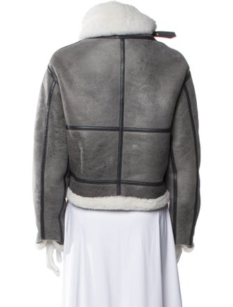 J.W. Anderson Lamb Leather Biker Jacket