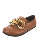 J.W. Anderson Leather Chain-Link Accents Mary Jane Flats