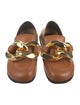 J.W. Anderson Leather Chain-Link Accents Mary Jane Flats