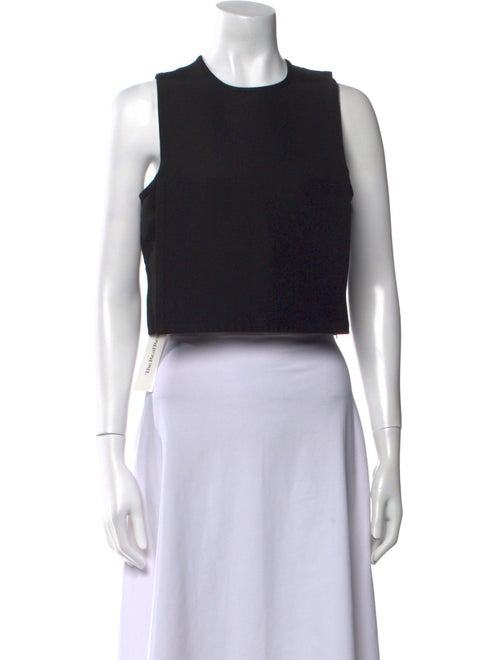 J.W. Anderson Crew Neck Sleeveless Crop Top