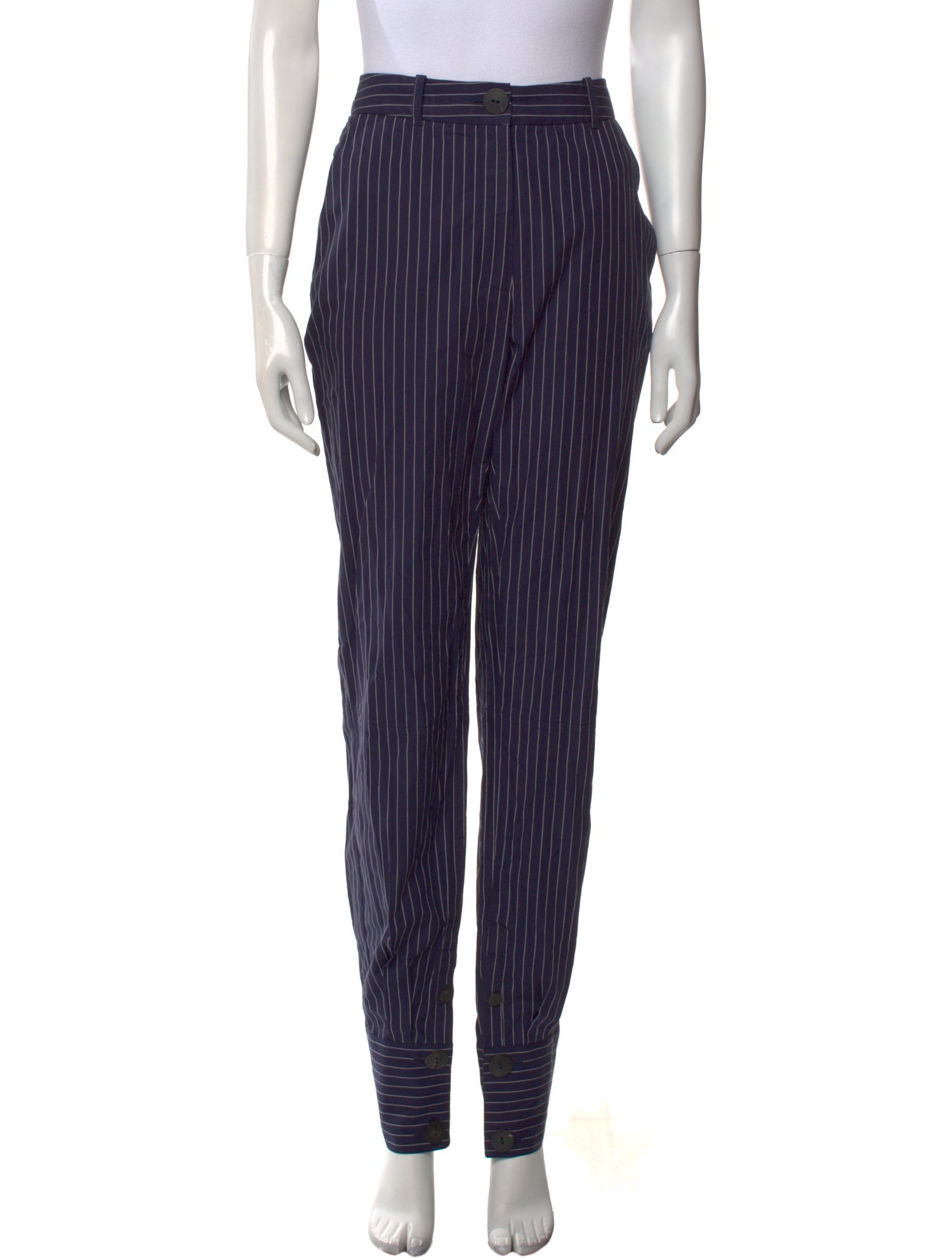 J.W. Anderson Striped Straight Leg Pants