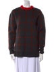 J.W. Anderson Wool Plaid Print Sweater