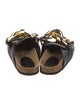 J.W. Anderson Leather Chain-Link Accents Slides