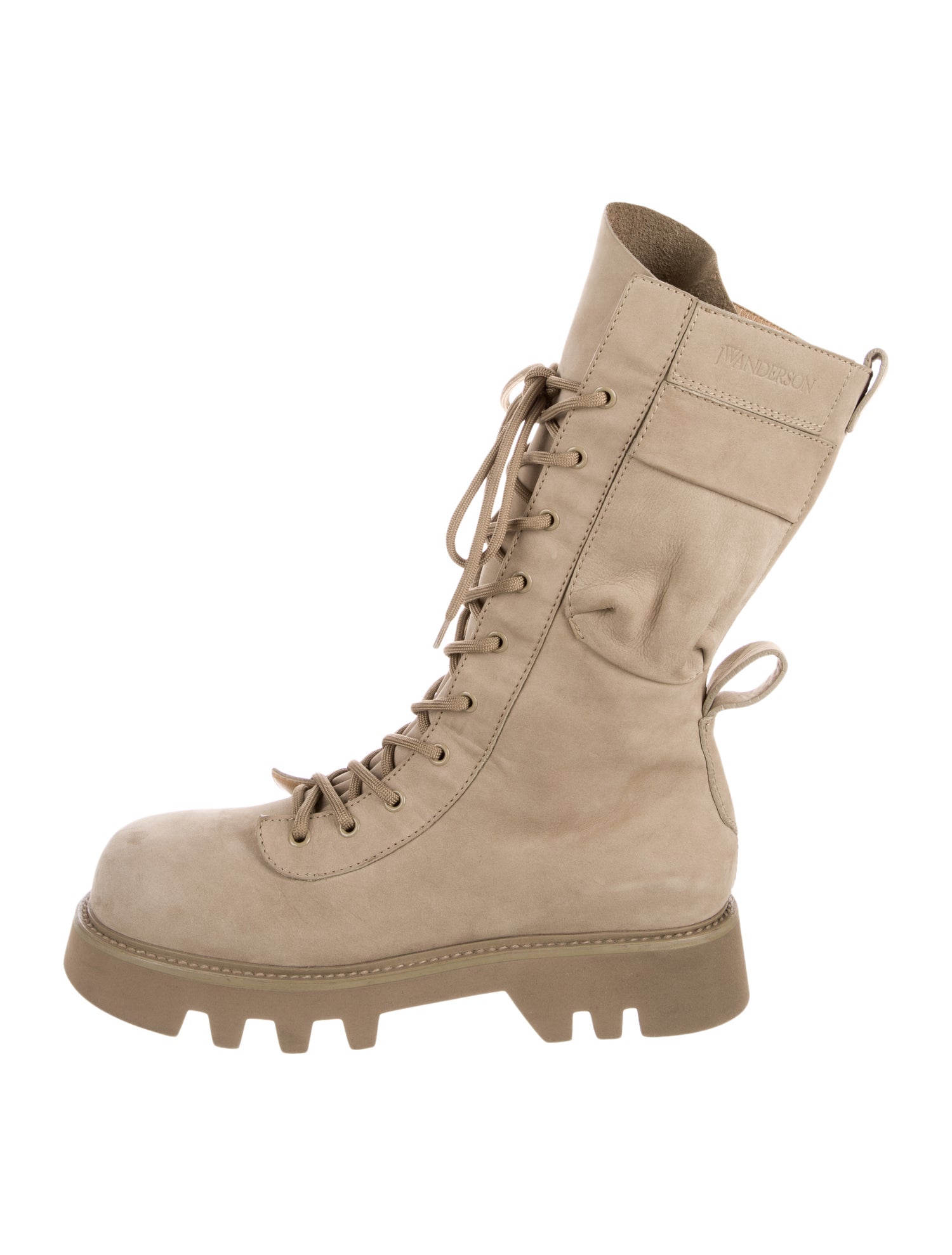 J.W. Anderson Leather Lace-Up Boots