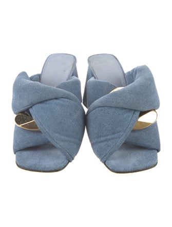 J.W. Anderson Denim Slides