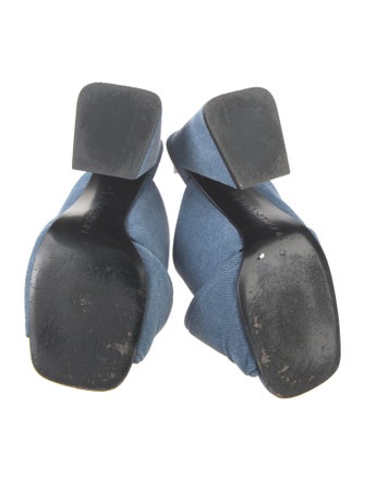 J.W. Anderson Denim Slides