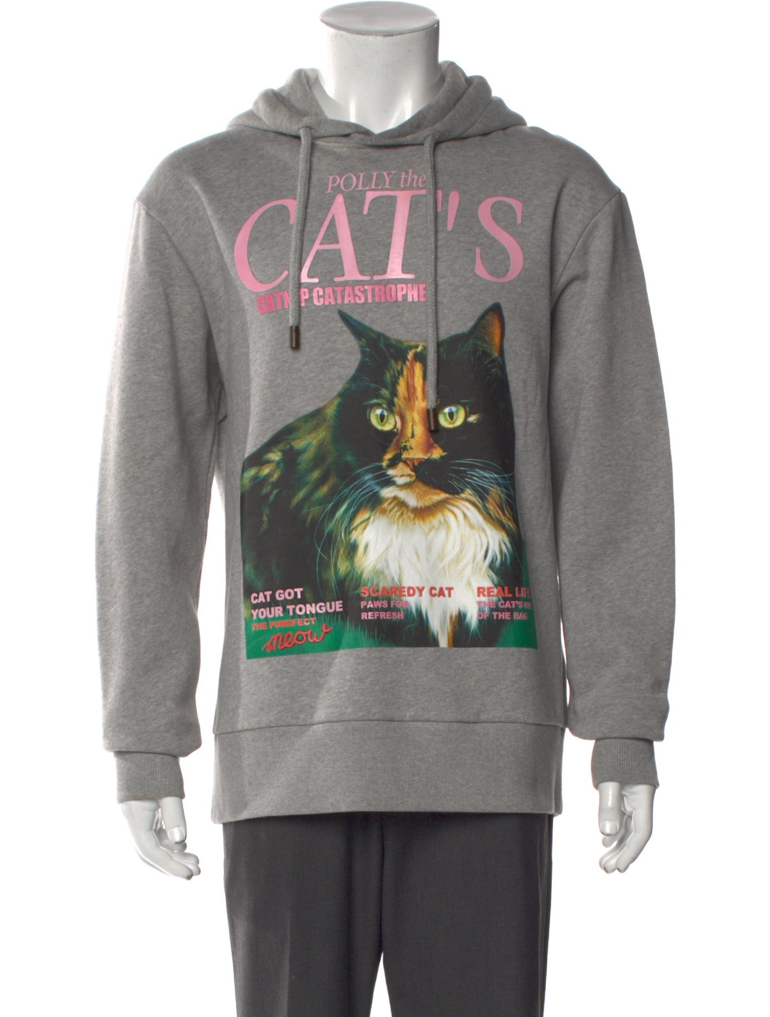 J.W. Anderson Graphic Print Crew Neck Hoodie