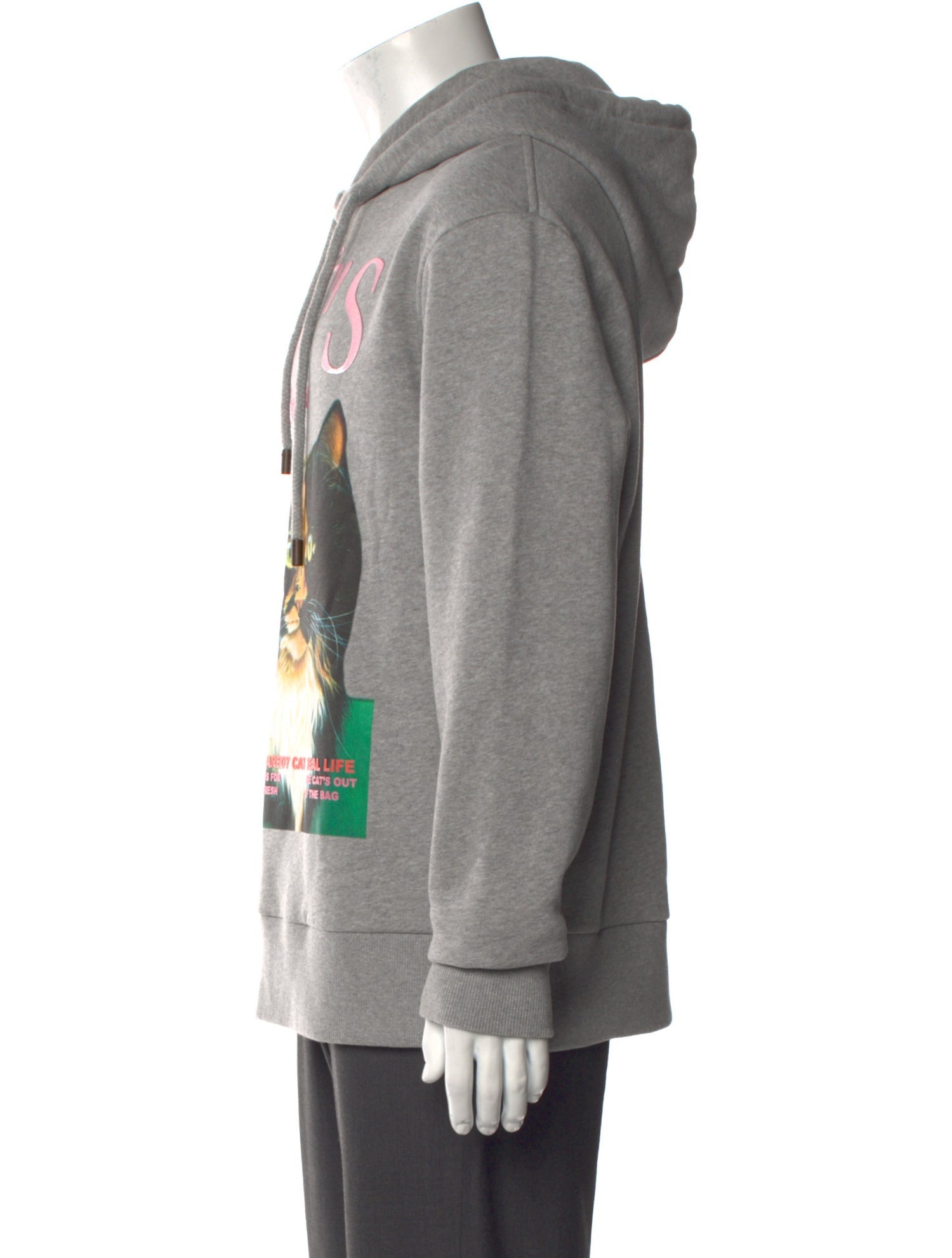 J.W. Anderson Graphic Print Crew Neck Hoodie